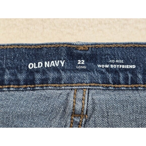 Old Navy Womens 5 PAIRS Jeans Size 22L 22 Long Mid-Rise Denim - Picture 3 of 16